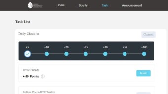 Earn Free Cocos-BCX Coins