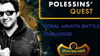 [Splinterlands] SHARE YOUR BATTLE CHALLENGE - CORAL WRAITH