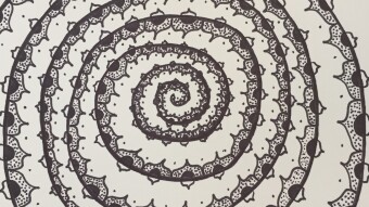 Day 12 - Fractal/Mandala Personal Drawing + Progress - 'The Descent'
