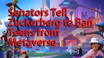 Senators Tell Zuckerberg to Ban Teens from Metaverse