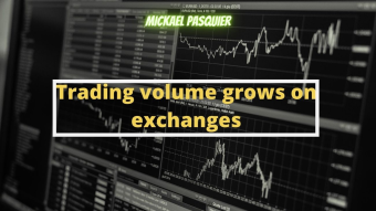 Trading volume grows on exchanges