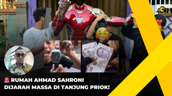 Rumah Ahmad Sahroni Dijarah Massa di Tanjung Priok