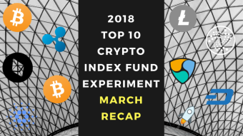 EXPERIMENT - Tracking Top 10 Cryptocurrencies for Two Years (2018 & 2019) - Month Fifteen - Down 83%