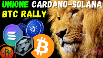 BITCOIN PUMP | PARTNERSHIP SOLANA e CARDANO!?!