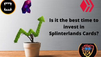 Splinterlands Cards can be the Best Investment NOW