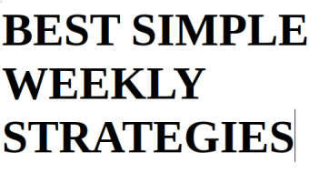 Weekly simple profitable strategies (week January 29 -February 4, 2024)