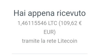 How I'm stacking some LTC