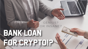 Should I take out a bank loan to buy crypto?