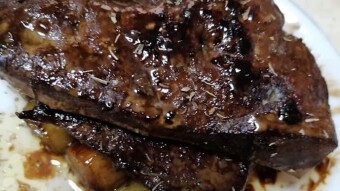 Foodbook #494 Pan-fried beef liver