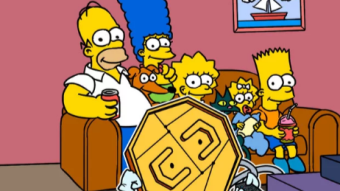 cryptomonies appear in the simpsons