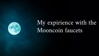 My experience using the Coinpot/Mooncoin Faucets