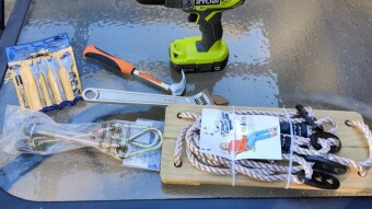 Fixing Up Some Play Equipment
