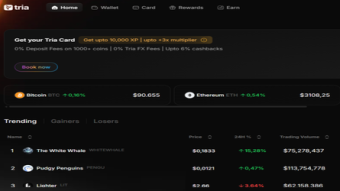 💳 Tria Review: The Crypto Neobank You Spend, Trade & Earn