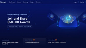 Huobi Announces BTC Perpetual Swaps With Leverage Up to 125x
