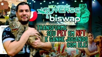 Biswap &  IguVerse - Wonderful Partnership! Create an NFT of your PET for free and earn crypto by playing