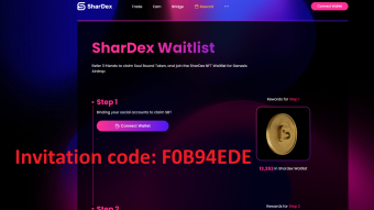 SharDex Announces Airdrop On Shardeum Testnet - Missed ARB?, here is your chance!