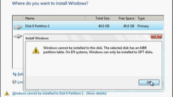 Windows Format Gpt Error