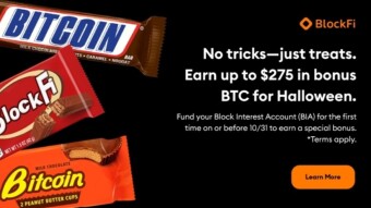 BlockFi HALLOWEEN OFFER