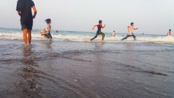 Wandering around Sohar Beach in Oman - Part 1