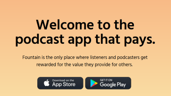 Fountain - Podcast app that Pays in SATS (Lightning)