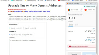 How to upgrade your minereum genesis address