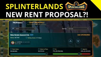 Splinterlands 🐉| New Proposal to Make Rentals Season Only & Deck Upgrade!