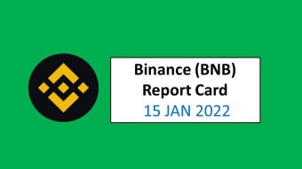 15 JAN 2022 (SAT)- Binance (BNB) Report Card