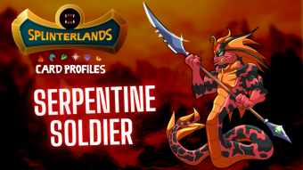 Splinterlands Rare Card Profile - Serpentine Soldier