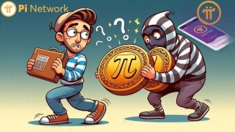 Why is the theft scale of the PI Network to work so large?