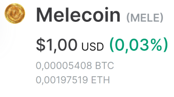 MELECOIN (MELE) - Blockchain Technology Specialist in Banking, Investment and E-commerce