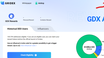 Step-By-Step Guide — Check your Airdrop Eligibility for Gridex!