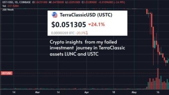 Crypto insights from my failed investment journey in Terra assets UST and LUNA