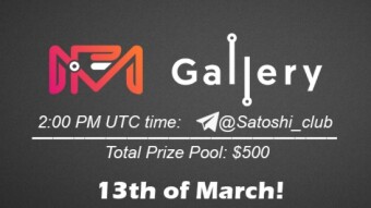 Join the AMA of Satoshi Club x FM Gallery. Rewards: 500 USDT, March 13th.