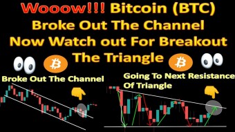 Wooow!!! Bitcoin (BTC) Broke Out The Channel | Now Watch out For Breakout The Triangle