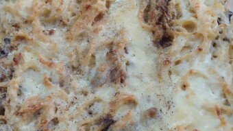 Foodbook #352 Four-cheese souffle