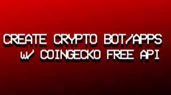 Create your own Crypto Apps/Bots with Coingecko's Free API - includes Twitter bot and Android app examples