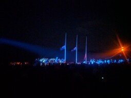Waking up for the Anzac Dawn Service