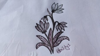 Flower art.