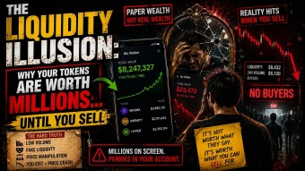 [The Liquidity Illusion]: Why Your Tokens Are Worth Millions… Until You Sell
