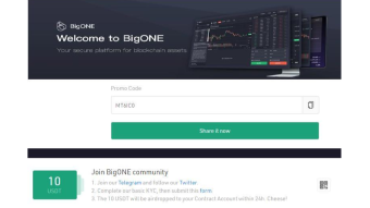 BigONE Exchange Contract Trading Bonus Event - Secure Trading Platform for Blockchain Assets.