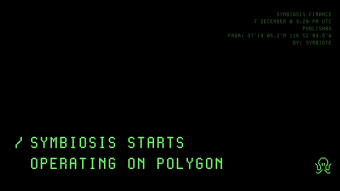 Symbiosis Starts Operating on Polygon