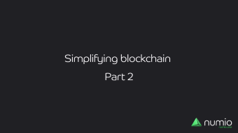 Simplifying Blockchain - Part Two