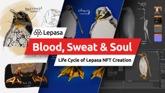 Blood Sweat & Soul Life Cycle of Lepasa NFT Creation
