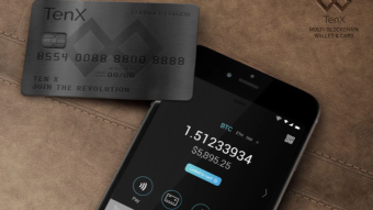 TenX Crypto Powered Prepaid Visa Card