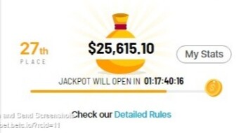Bet and Win the Jackpot over $25,000