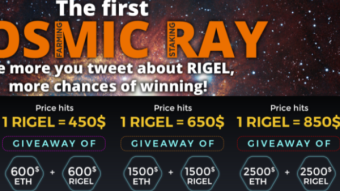 Rigel Finance: COSMIC RAY [Tweet and Win]
