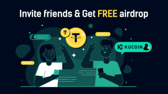 Kucoin Exchange Giveaway - Invite your friend to sign up on KuCoin, and you will both receive 5 USDT.