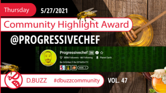 D.Buzz Community Highlight: @progressivechef