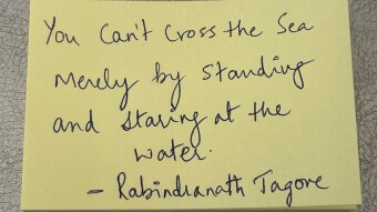 Index4Index – You can’t cross the sea by merely standing….