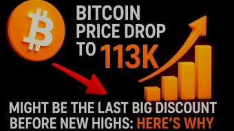 Bitcoin price drop to $113K might be the last big discount before new highs: Here’s why